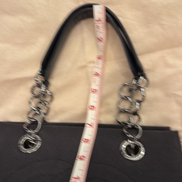 Chanel Choco Bar Leather and Canvas Mesh Bag - Picture 16 of 16